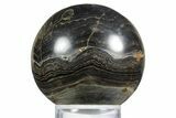 Polished Stromatolite (Greysonia) Sphere - Bolivia #355360-1